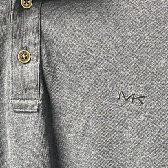 Michael Kors Men’s Gray Polo Shirt | Size M - Picture 3 of 4